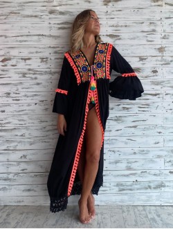 KAFTAN BLACK NEON